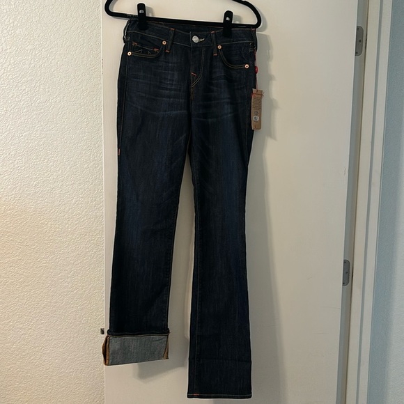 NWT True Religion Boot Cut Jeans Tony Hi-Rise Micro Boot Cut - Picture 2 of 7